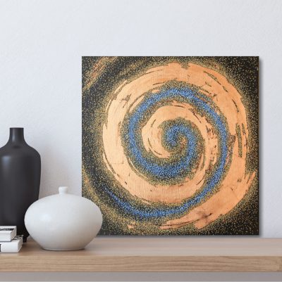 Copper swirl